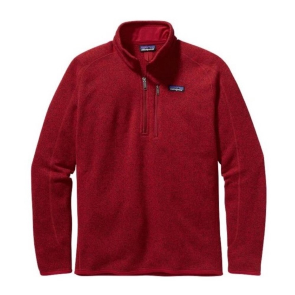 ‼️CLOSEOUT‼️ Patagonia 1/4 Zip Better Sweater Red